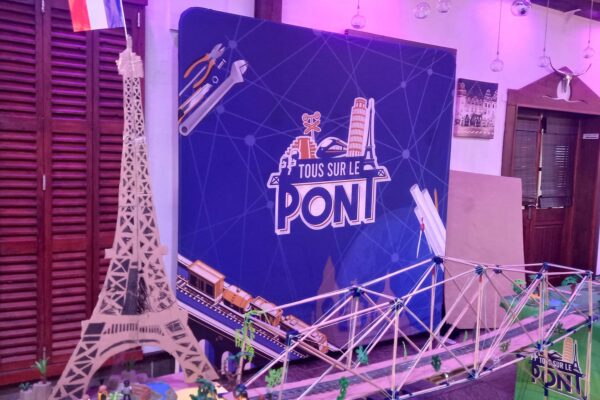 Création de pont lors d'un séminaire d'entreprise